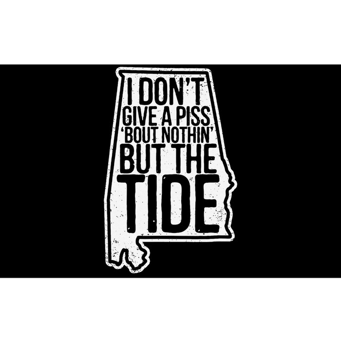 I Don’T Give A Piss About Nothing But The Tide Funny Label Bumper Sticker