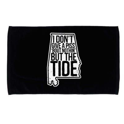 I Don’T Give A Piss About Nothing But The Tide Funny Label Microfiber Hand Towel