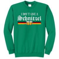 I Dont Give A Schnitzel Funny Oktoberfest German Sweatshirt