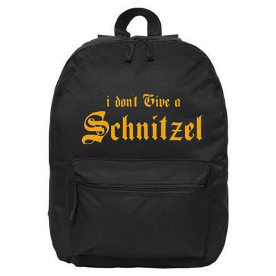 I DonT Give A Schnitzel 16 in Basic Backpack