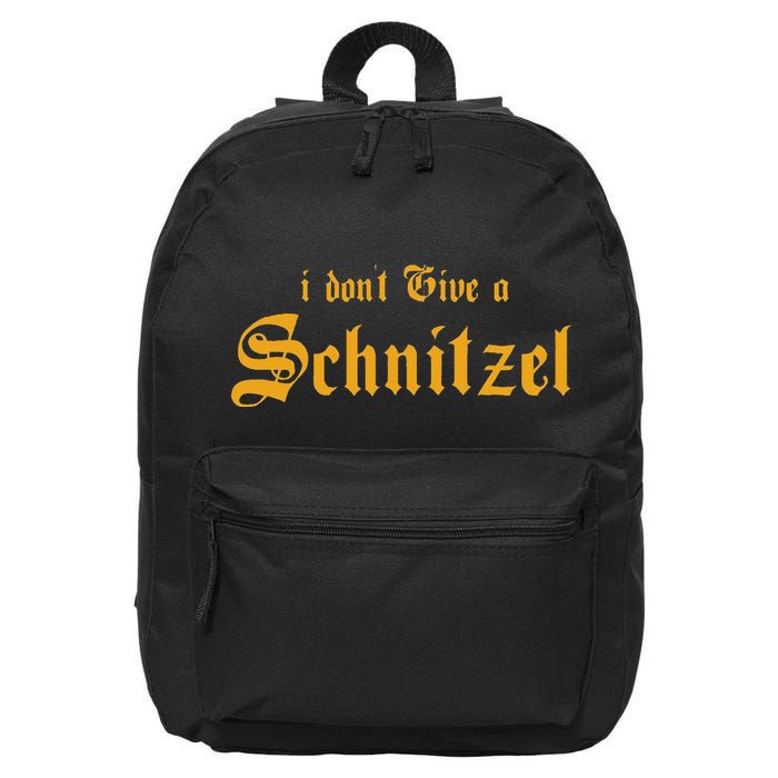 I DonT Give A Schnitzel 16 in Basic Backpack