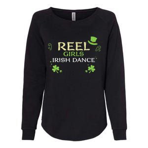 Irish Dance Girl Colors St Patricks Day Ceili Dancer Girl Womens California Wash Sweatshirt