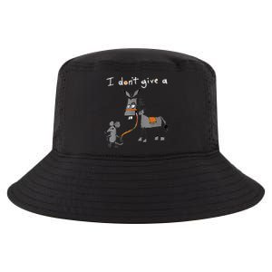 I Dont Give A Rats Ass Mouse Walking Donkey Cool Comfort Performance Bucket Hat