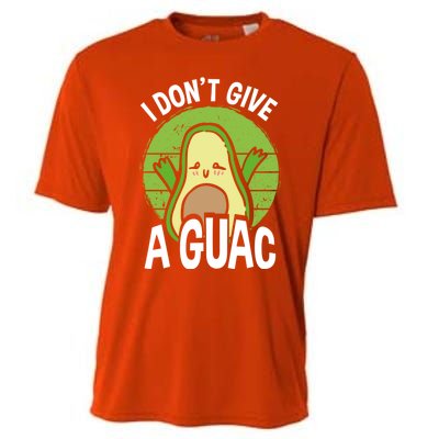 I Don't Give A Guac Funny Avocado Cool Gift Cooling Performance Crew T-Shirt