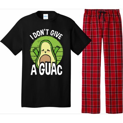 I Don't Give A Guac Funny Avocado Cool Gift Pajama Set