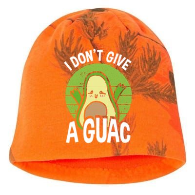 I Don't Give A Guac Funny Avocado Cool Gift Kati - Camo Knit Beanie