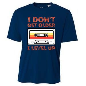 I Don't Get Older I Level Up Funny Cooling Performance Crew T-Shirt