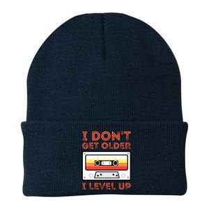 I Don't Get Older I Level Up Funny Knit Cap Winter Beanie