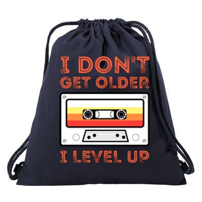 I Don't Get Older I Level Up Funny Drawstring Bag