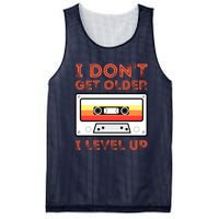 I Don't Get Older I Level Up Funny Mesh Reversible Basketball Jersey Tank