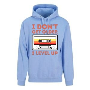 I Don't Get Older I Level Up Funny Unisex Surf Hoodie