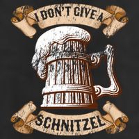 I Don't Give A Schnitzel Oktoberfest Germany Adult Drive Performance Visor