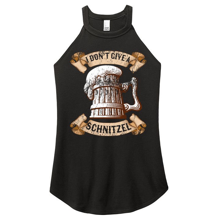 I Don't Give A Schnitzel Oktoberfest Germany Women's Perfect Tri Rocker Tank