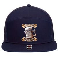 I Don't Give A Schnitzel Oktoberfest Germany 7 Panel Mesh Trucker Snapback Hat