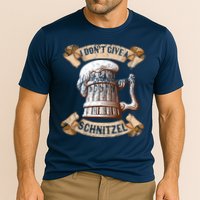 I Don't Give A Schnitzel Oktoberfest Germany Cooling Performance Crew T-Shirt