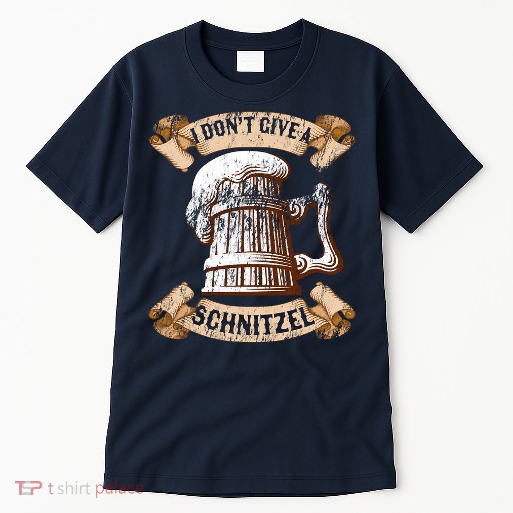I Don't Give A Schnitzel Oktoberfest Germany Tall T-Shirt