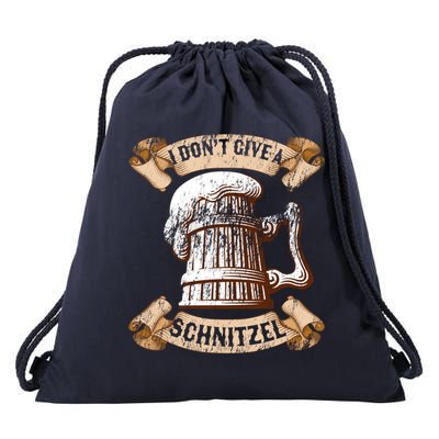 I Don't Give A Schnitzel Oktoberfest Germany Drawstring Bag