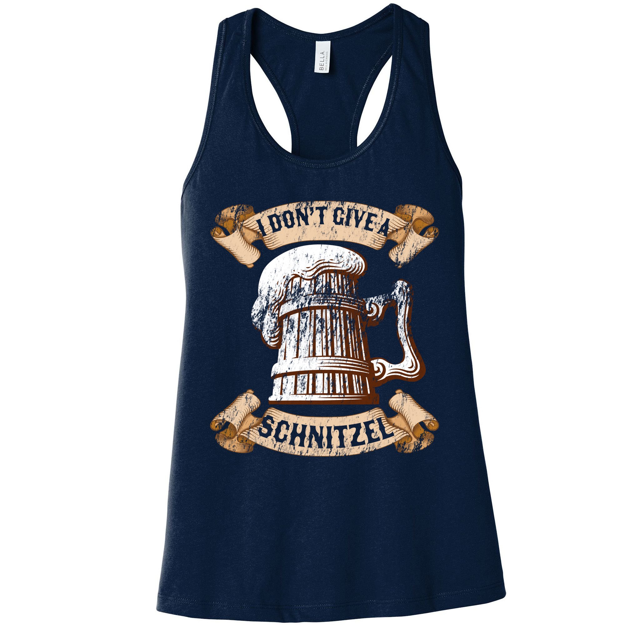 I Don't Give A Schnitzel Oktoberfest Germany Womens Tank Top