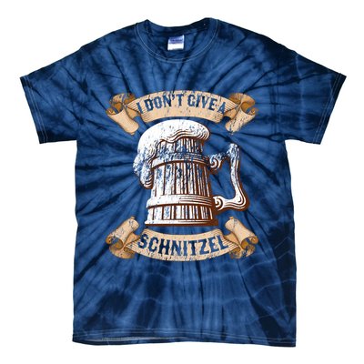 I Don't Give A Schnitzel Oktoberfest Germany Tie-Dye T-Shirt