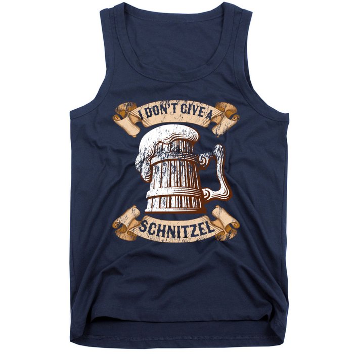 I Don't Give A Schnitzel Oktoberfest Germany Tank Top