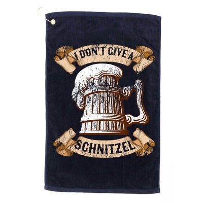 I Don't Give A Schnitzel Oktoberfest Germany Golf Towel