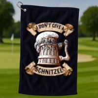 I Don't Give A Schnitzel Oktoberfest Germany Golf Towel