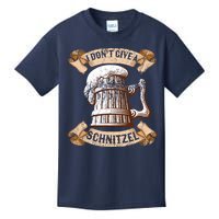 I Don't Give A Schnitzel Oktoberfest Germany Kids T-Shirt