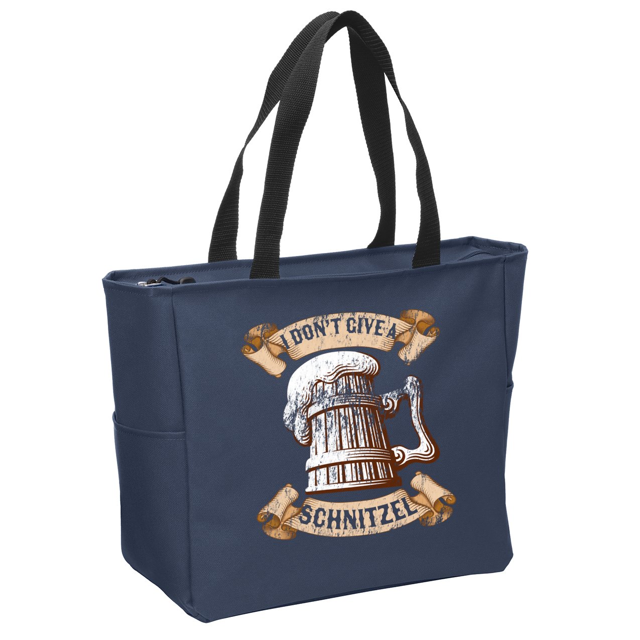 I Don't Give A Schnitzel Oktoberfest Germany Zip Tote Bag