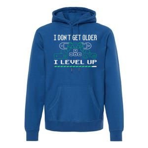 I Don´t Get Older I Level Up Gaming Graphic Gift Premium Hoodie