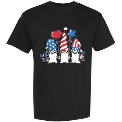 Independence Day Gnome Garment-Dyed Heavyweight T-Shirt