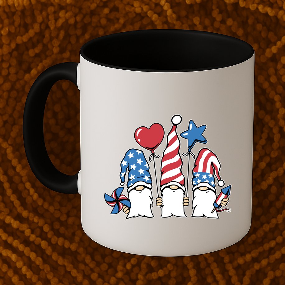 Independence Day Gnome Mug