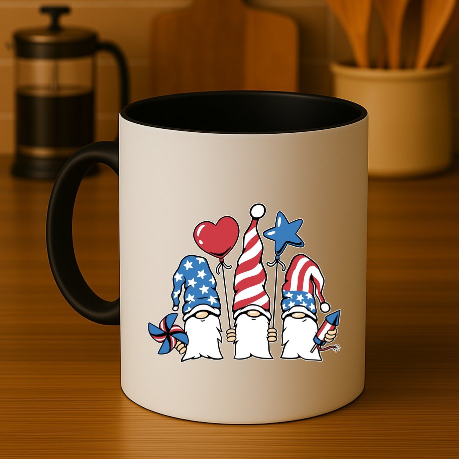 Independence Day Gnome Mug