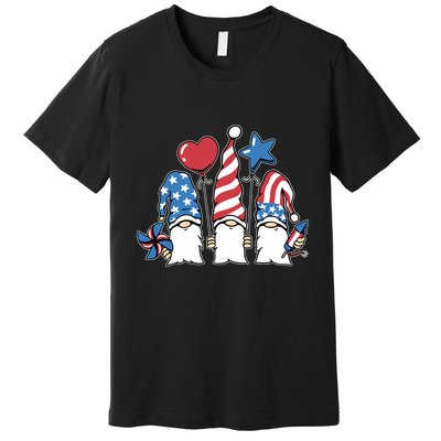 Independence Day Gnome Premium T-Shirt