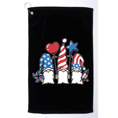 Independence Day Gnome Golf Towel