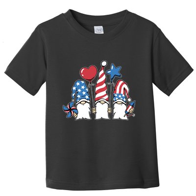Independence Day Gnome Toddler T-Shirt