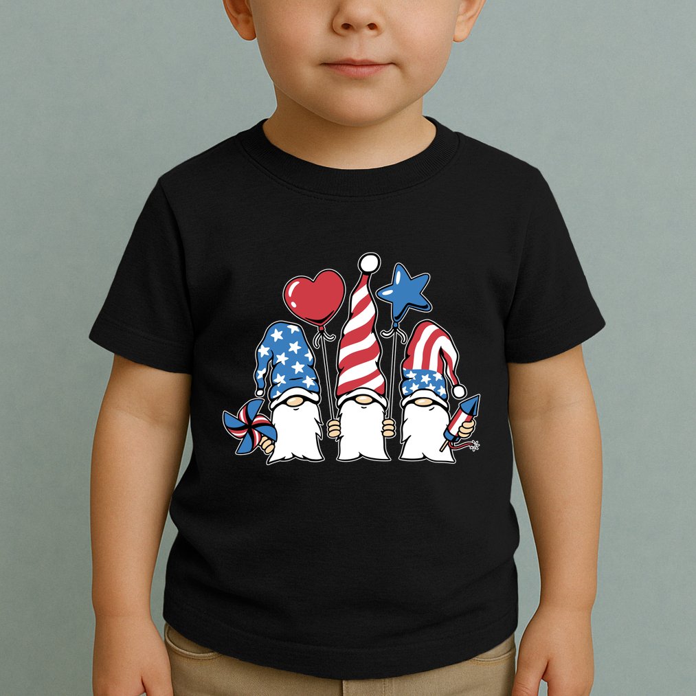 Independence Day Gnome Toddler T-Shirt