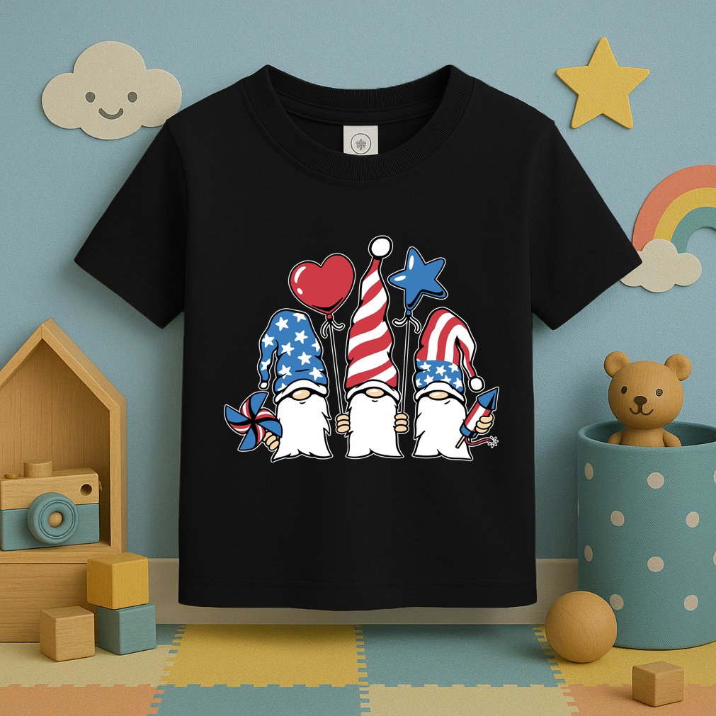 Independence Day Gnome Toddler T-Shirt