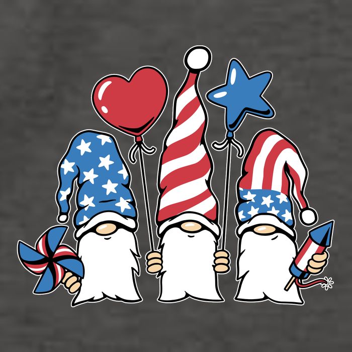 Independence Day Gnome Vector Backpack