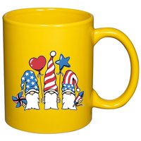Independence Day Gnome 11oz C Handle Ceramic Mug