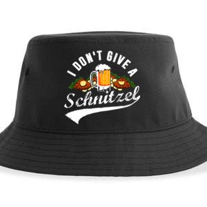 I Dont Give A Schnitzel Oktoberfest Beer Festival Sustainable Bucket Hat