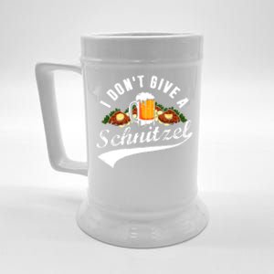 I Dont Give A Schnitzel Oktoberfest Beer Festival Beer Stein