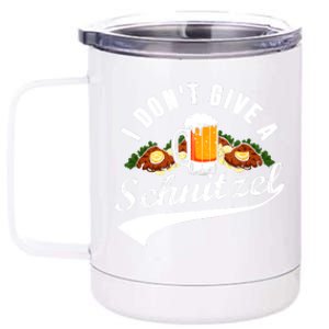 I Dont Give A Schnitzel Oktoberfest Beer Festival 12 oz Stainless Steel Tumbler Cup