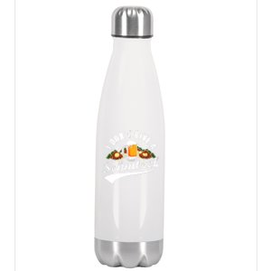 I Dont Give A Schnitzel Oktoberfest Beer Festival Stainless Steel Insulated Water Bottle