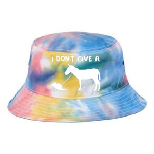 I Dont Give A Rats Ass Mouse Walking Donkey Tie Dye Newport Bucket Hat