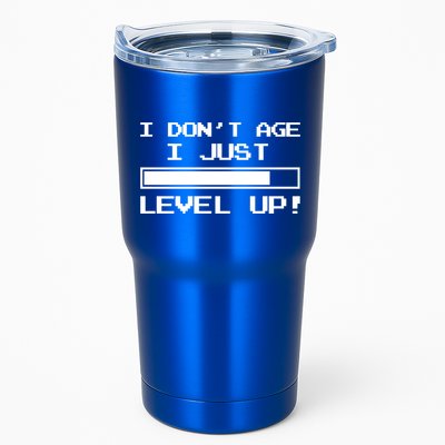 I Dont Get Old I Level Up Funny Retro Gamer Cute Gift Adult Great Gift Tumbler