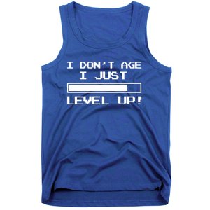 I Dont Get Old I Level Up Funny Retro Gamer Cute Gift Adult Great Gift Tank Top