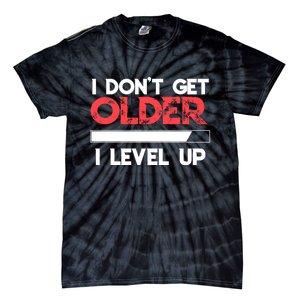 I Dont Get Older I Level Up SNES Controller Gift Tie-Dye T-Shirt