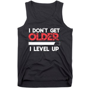 I Dont Get Older I Level Up SNES Controller Gift Tank Top