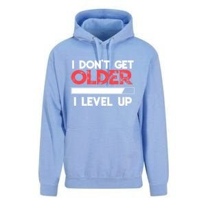 I Dont Get Older I Level Up SNES Controller Gift Unisex Surf Hoodie