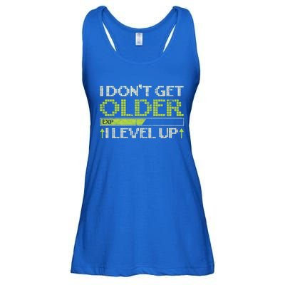 I Dont Get Older Exp I Level Up Game Gift Ladies Essential Flowy Tank